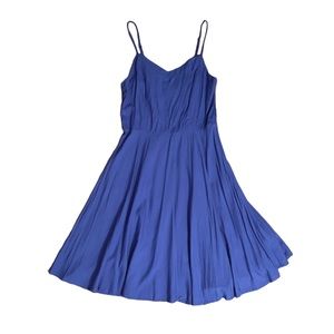 Old Navy Blue Sweetheart Neckline Dress